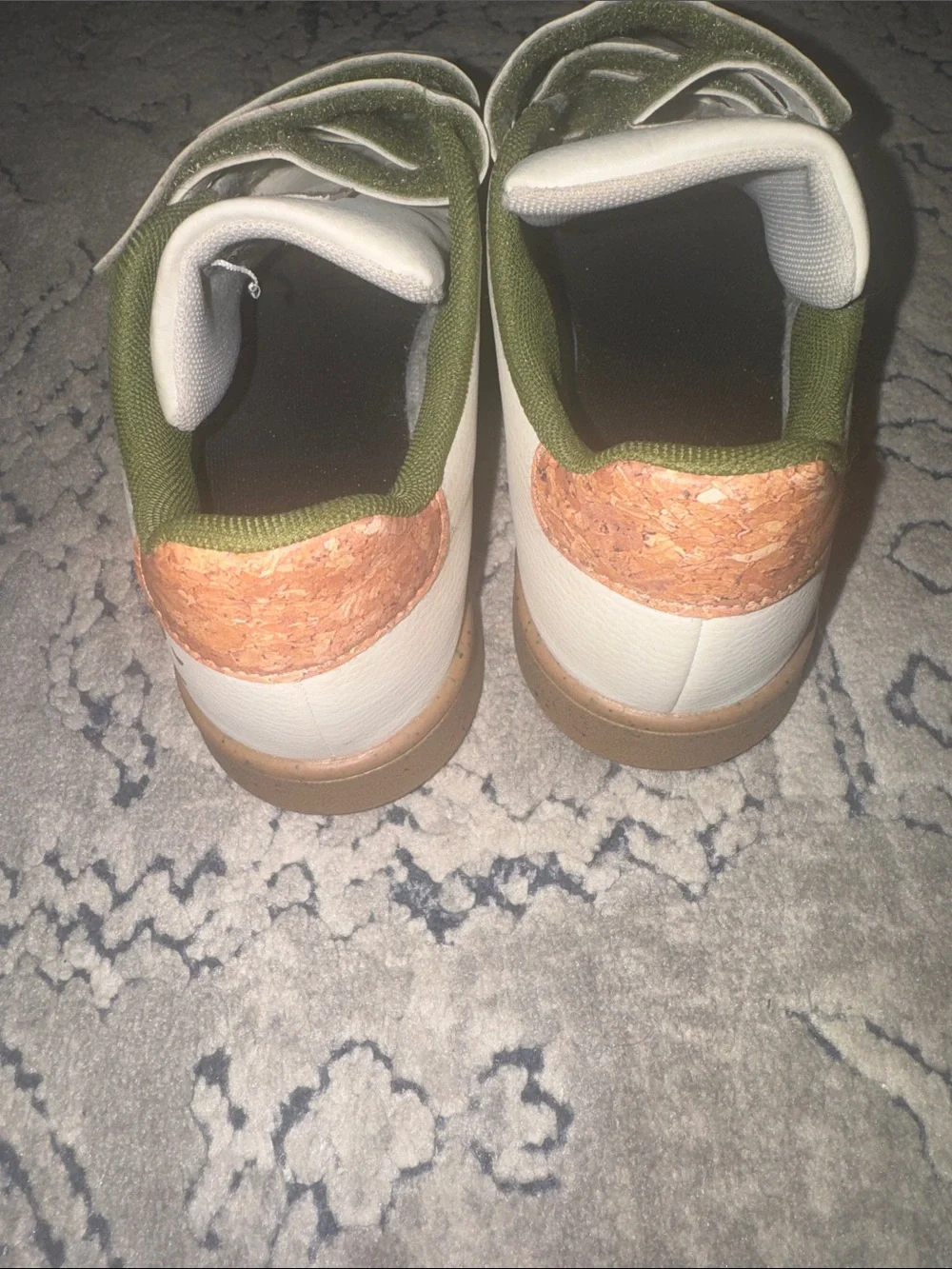 Lot 2 Nike/ adidas Kids White Sneakers with Teal Accents, groot marvel adidas